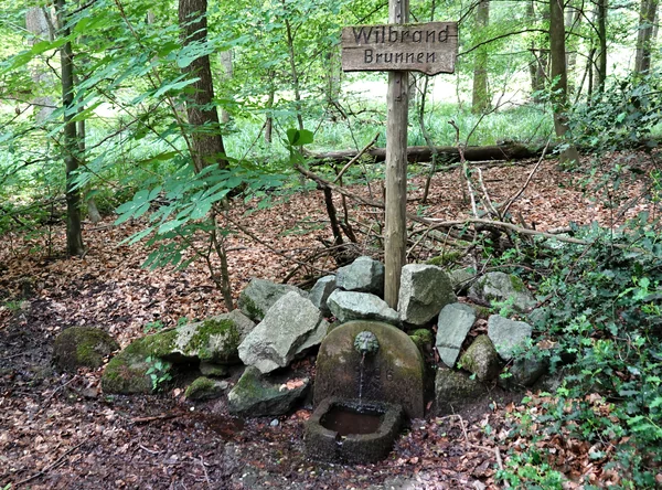 Wilbrand-Brunnen im Darmstädter Ostwald